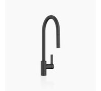 Dornbracht TARA ULTRA Mitigeur monocommandé Pull-down avec fonction douche, saillie 240mm, 33870875-33, 33870875-33, Colorazione: Nero opaco