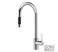 Dornbracht Tara Ultra rubinetto da cucina, orientabile, estraibile, 33870875-00, Tara Ultra cromo [Rubinetti da Cucina]