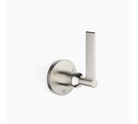 Dornbracht VAIA Inverseur encastré trois voies, poignée levier, rosace D=60mm, 36210819-06, 36210819-06, Colorazione: Platino Opaco