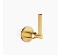 Dornbracht VAIA Inverseur encastré trois voies, poignée levier, rosace D=60mm, 36210819-28, 36210819-28, Colorazione: ottone spazzolato