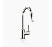 Dornbracht VAIA Mitigeur monocommandé Pull-down avec fonction douche, saillie 240mm, 33870809-06, 33870809-06, Colorazione: Platino Opaco