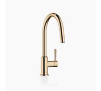 Dornbracht VAIA Mitigeur monocommandé Pull-down avec fonction douche, saillie 240mm, 33870809-09, 33870809-09, Colorazione: ottone
