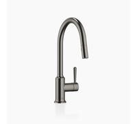 Dornbracht VAIA Mitigeur monocommandé Pull-down avec fonction douche, saillie 240mm, 33870809-99, 33870809-99, Colorazione: scuro Platino opaco