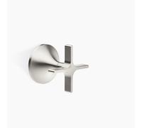 Dornbracht VAIA robinet encastré, fermeture à droite 3/4, poignée croisillon, 36608809-06, 36608809-06, Colorazione: Platino Opaco