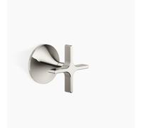 Dornbracht VAIA robinet encastré, fermeture à droite 3/4", poignée croisillon, -99, 36608809-08, 36608809-08, Colorazione: platino