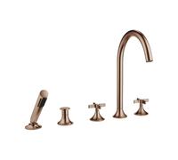 Dornbracht VAIA rubinetto bordo vasca, miscelatore a due comandi, 27522809-42, VAIA bronzo spazzolato [Rubinetteria Bagno > Rubinetteria Vasca]