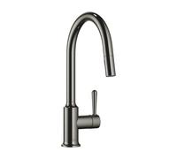 Dornbracht VAIA rubinetto da cucina, estraibile, orientabile, 33870809-19, VAIA dark chrome [Rubinetteria da Cucina > Rubinetti da Cucina]