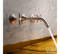 Dornbracht VAIA rubinetto lavabo a parete, 36712809-06, VAIA platino opaco [Rubinetteria Bagno > Rubinetteria Lavabo]
