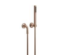 Dornbracht VAIA set doccia con presa d'acqua e supporto, 1 tipo di getto, 27808809-420010, VAIA bronzo spazzolato [Rubinetteria Bagno > Set Doccia]