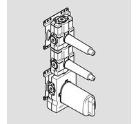Dornbracht xTOOL modulo termostatico da incasso con 2 valvole 3/4", 3552197090, Universal [Rubinetteria Bagno > Accessori di Montaggio per Rubinetteria Bagno]