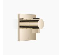 Dornbracht xTOOL thermostat encastré sans réglage de débit 1/2, plaques de recouvrement 120x120mm, 36501985-47, 36501985-47, Colorazione: Champagne