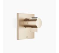 Dornbracht xTOOL thermostat encastré sans réglage de débit 3/4, plaques de recouvrement 120x120mm, 36503985-46, 36503985-46, Colorazione: Champagne spazzolato