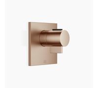 Dornbracht xTOOL thermostat encastré sans réglage de débit 3/4, plaques de recouvrement 120x120mm, 36503985-42, 36503985-42, Colorazione: bronzo spazzolato
