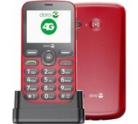 Doro 1880 113,7 g Rosso Telefono di livello base
