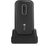 Doro 6620 - Telefono cellulare sbloccato 3G a conchiglia per anziani, con schermo da 2,8", pulsante di emergenza e posizionamento GPS, colore: nero