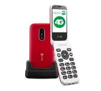 Doro 6820 7,11 Mm (0.28 pollici pollici ) 117 G Rosso Telefono Per Anziani