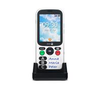 Doro 780x IUP Telefono mobile resistente e facile da usare con funzioni di sicurezza, ideale per persone sole. Include allerta di caduta e pulsante di