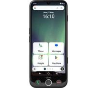 Doro - Telefono Aurora A30 - Telefono Cellulare Senior - Facile da usare - Tasto Assistenza con Localizzazione GPS - Compatibile con apparecchi acustici - Cavo USB incluso - Grafite