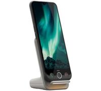 Doro Aurora A30 Smartphone para Mayores con Base de Carga Inalámbrica | Base de carga inalámbrica, compatible con WhatsApp, botón SOS con GPS, compatible con audífonos, teléfono móvil para mayores