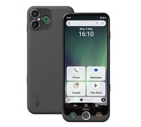 Doro Aurora A30 Smartphone para Personas Mayores, Fácil de Usar | Compatible con audífonos y WhatsApp, con botón SOS, localización GPS y cable USB incluido, teléfono móvil para mayores