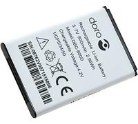 Doro - Batteria originale per Doro 2414/2424/5030/6030/6050/6520/6530/6620/6630/5516 - Sicurezza certificata - 800 mAh - Garanzia esclusa per l'utilizzo di parti non autorizzate da Doro