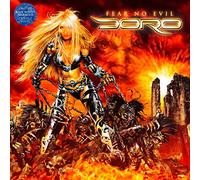 Doro Fear No Evil Blue White Marbled (Vinyl LP)