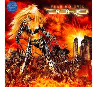 Doro Fear No Evil Blue White Marbled (Vinyl LP)