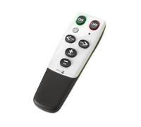 Doro HandleEasy 321rc Telecomando Universale a Infrarossi Semplificato per TV, Radio, Impianto Stereo e Altro, Ideale per Anziani e Problemi di Memoria (Bianco/Grigio)