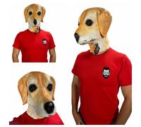 D'Oro Labrador Maschera Lattice Animale Cane Accessorio Costume Canina Lab Per