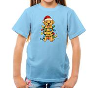 D'Oro Labrador Retriever Natale - T-Shirt - Lab Cane Cani Love Carino