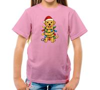 D'Oro Labrador Retriever Natale - T-Shirt - Lab Cane Cani Love Carino