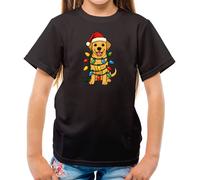 D'Oro Labrador Retriever Natale - T-Shirt - Lab Cane Cani Love Carino