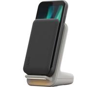 Doro - Pacchetto Smartphone Aurora A20 - Base di ricarica wireless - Telefono cellulare per anziani con flip - Tasto assistenza - Localizzazione GPS - Compatibile con apparecchi - Cavo USB - Grafite