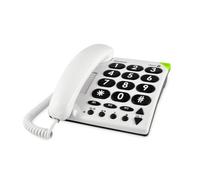 Doro PhoneEasy 311c Telefono analogico Bianco (DORO PHONE EASY [BIG BUTTON] WHIT