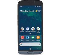 Doro Smartphone 8050 con fotocamera da 13 MP sbloccato per anziani con display da 5,7" e localizzazione GPS (acciaio) [versione UK e irlandese]