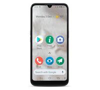 Doro Smartphone 8100 4G sbloccato per anziani, con tripla fotocamera da 13 MP, impermeabile, display HD da 6,1", pulsante di assistenza con GPS, versione UK e irlandese, colore: nero