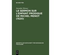 Dorothée Werner Le sermon sur l'Enfant prodigue de Michel Men (Copertina rigida)