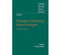 Dorothy Coleman Hume: Dialogues Concerning Natural Religion (Tascabile)