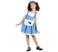 Dorothy Costume Bambini OZ Favola Ragazze Vestito Bambini Libro Settimana Giorno