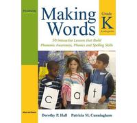 Dorothy Hall Patricia Cunningham Making Words Kindergarten (Tascabile)