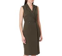 Dorothy Perkins Khaki Wrap Tux Dress, vestito da sera donna Donna, Verde (Grün), 40 (Taglia Produttore: 8)