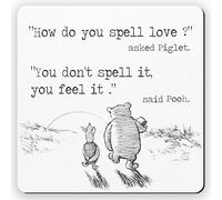 Dorothy Spring Sottobicchiere con scritta "How Do You Spell Love Special Friend"