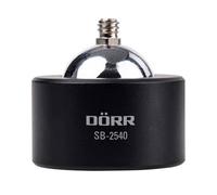 Dorr SB-2540 - Testa a sfera in alluminio, capacità massima di carico 2 kg