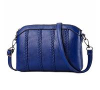 DORRISO Borsa Tracolla Donna Moda Borsetta Tracolla Borse Mano Borsetta Piccolo Capacità Messenger Bag per Shopper Viaggio Casuale Lavoro Donna PU Pelle Borsa Tracolla Blu A