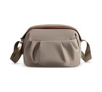 DORRISO Borse a Spalla Donna Impermeabile Borsa a Tracolla Piccolo Leggero Borse da Mano Sacca a Tambella Tasche Multiple Borsa da Viaggio per Lavoro Casual Ufficio Shopping Marrone