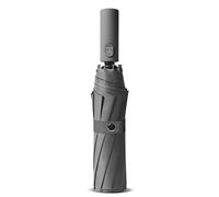 DORRISO Ombrello Antivento Portatile Pieghevole Automatico Uomini e Donn Compatto Resistente Leggero Impermeabile Ombrello da Viaggio 10 Stecche Rinforzate Ombrelli Pieghevoli Grigio