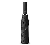 DORRISO Ombrello Antivento Portatile Pieghevole Automatico Uomini e Donn Compatto Resistente Leggero Impermeabile Ombrello da Viaggio 10 Stecche Rinforzate Ombrelli Pieghevoli Nero
