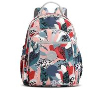 DORRISO Zaino Donna Moda Borsa da College Viaggio Daypack Casual Zainetto Unico Design Leggero Borse a Tracolla Viaggiare Vacanza Impermeabile Zaino Fiore