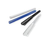 Dorsi ClickBind - riapribili - 8 mm - bianco - Ibico - conf. 50 pezzi