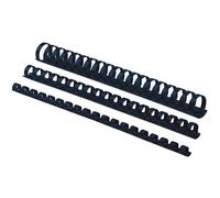 Dorsi plastici 22mm nero pz. 50 - 5348103